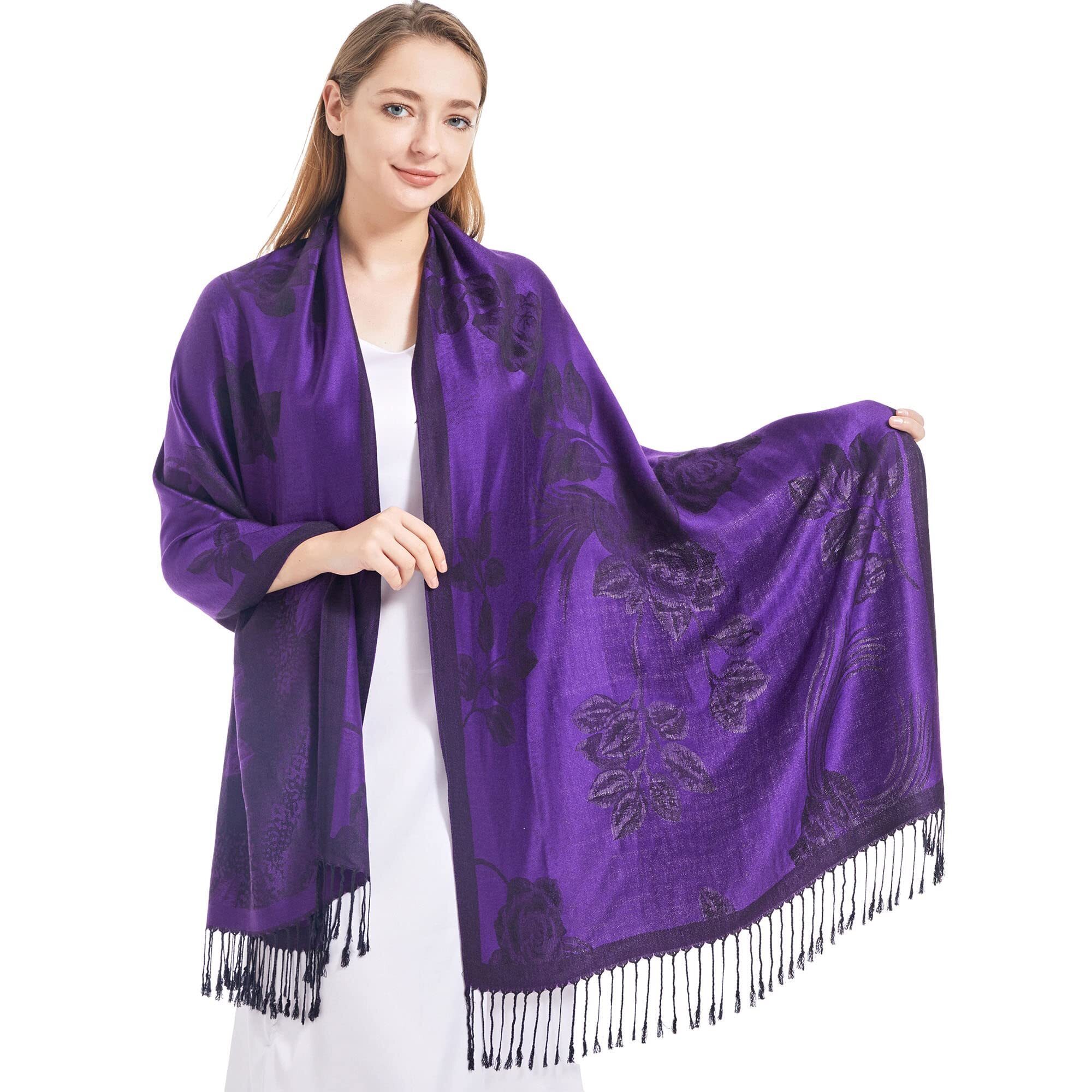 4264 Womens Shawls And Wraps Fall Winter Warm Formal Shawls And Wraps